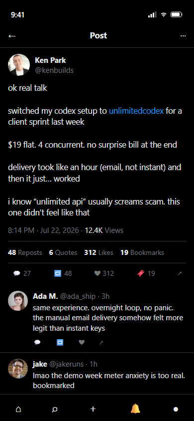 Customer feedback: X, 6 / 50