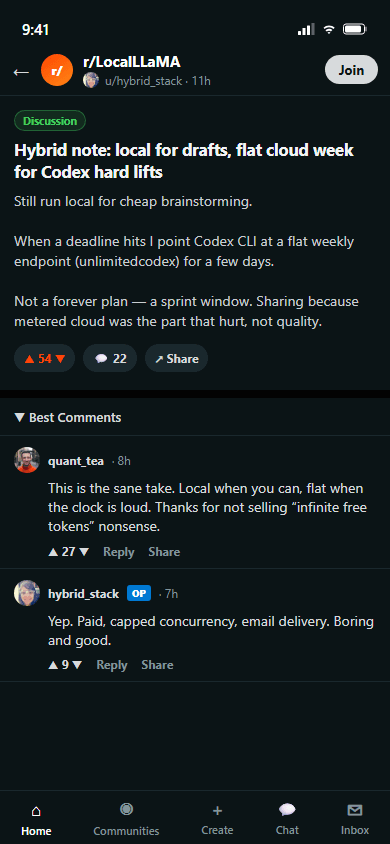Customer feedback: Reddit, 12 / 50