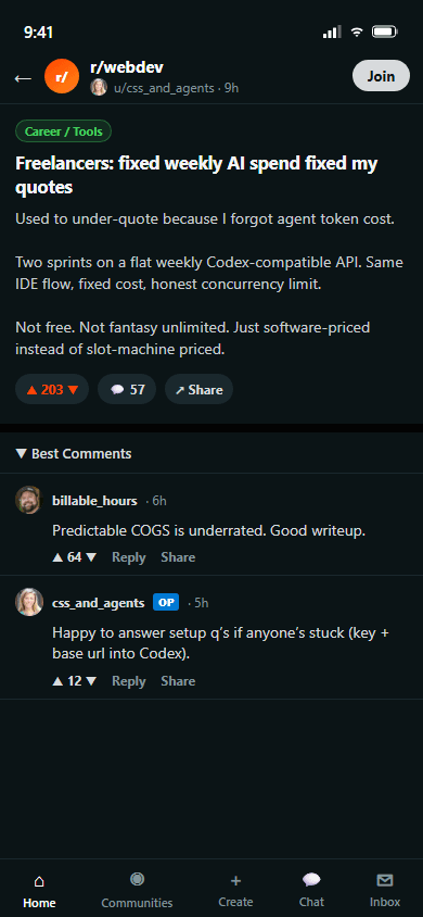 Customer feedback: Reddit, 14 / 50