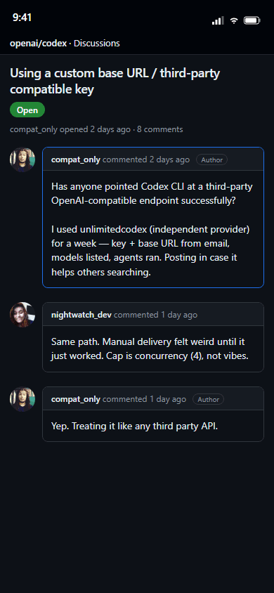 Customer feedback: GitHub, 39 / 50
